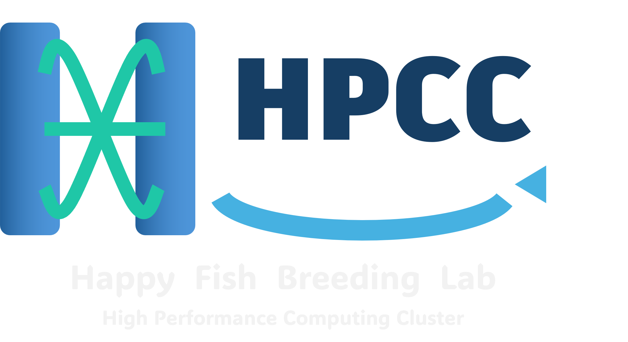 Happy Fish Breeding Lab Logo